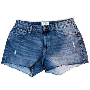 Levi's High Rise Cut Off Jean Shorts size 14